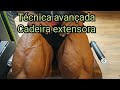 DICA DE TREINO AVANÇADO/CADEIRA EXTENSORA!!! MIBGYM LEGDAY!!!