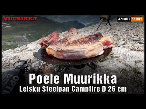 Poêle Muurikka Leisku Steelpan Campfire - Diamètre 26 cm