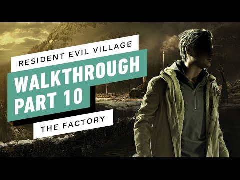 Resident Evil Village Gameplay Walkthrough Part 10 – Heisenberg's Factory | No Commentary