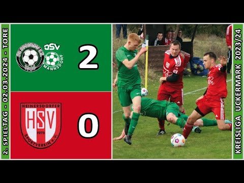 STORKOW/VIETMANNSDORF - HEINERSDORFER SV 2:0 - Tore [KL UM 2023/24 - 2. Spieltag]