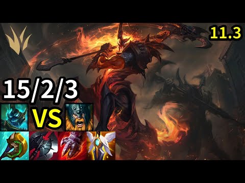 Hecarim Jungle vs Olaf - EUW Master | Patch 11.3