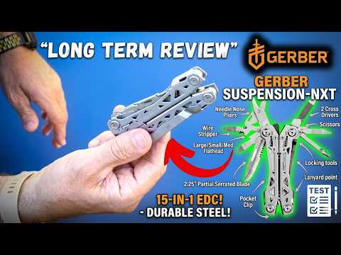 Gerber Gear Suspension 15-in-1 Multitool Knife (Review)