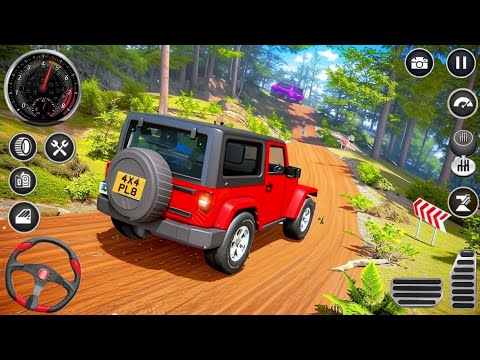 Extreme Jeep Offroad Driving Simulator - 4x4 Spintrials Jeep Driver 3D - Android Gameplay