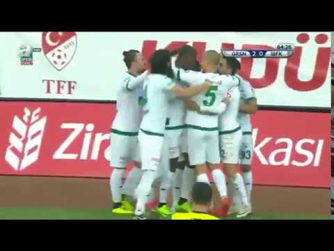 Aspor- Giresunspor - Medipol Başakşehir Gol: Maurice Dale 27.12.2017