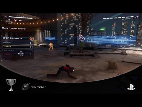 100x Combo Trophy Spider-Man Miles Morales PS5