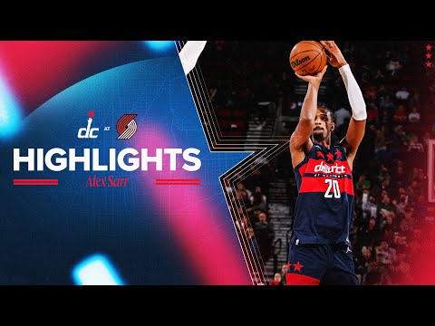Highlights: Alex Sarr scores 20 points vs. Portland Trail Blazers | 3.17.25