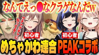 【 PEAK 】わちゃわちゃ自由すぎるめちゃかわ連合の山登り/毒クラゲのぐちゃぐちゃにされるりかしぃ【にじさんじ切り抜き/花畑チャイカ/フレンEルスタリオ/五十嵐梨花/先斗寧】