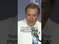 Nick Saban was ruthless 😂 (via ChrisMcCulleyTV) #shorts