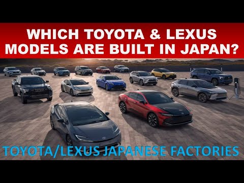 Thumbnail for WHICH TOYOTA & LEXUS MODELS ARE STILL BUILT IN JAPAN?  EVERY TOYOTA/LEXUS FACTORY IN JAPAN EXPLAINED by Toyota 4Runner, Toyota, Toyota FA, Lexus, WiLL, Vehicle