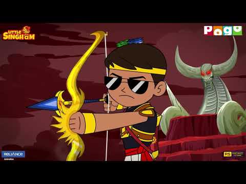 Sher ki dahaad jaa pauchi hai pataal ke raja Kaal tak👿! | Little Singham | POGO