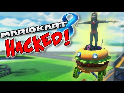 HACKING Mario Kart 8! Mario Kart Funny Moments Montage 19!!