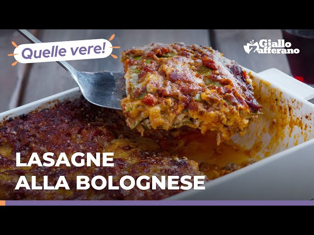 Pronúncia de vídeo de lasagne em Inglês