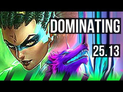 NIDALEE vs NAAFIRI (JGL) | 11/2/14, Dominating | EUW Challenger | 25.13