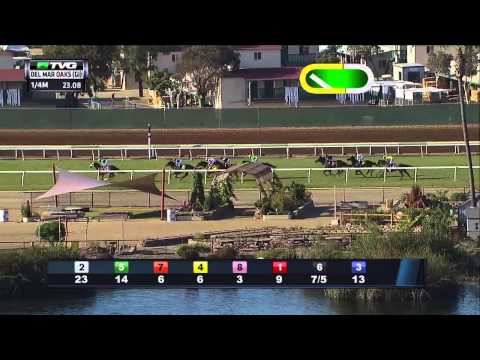 RACE REPLAY: 2015 Del Mar Oaks