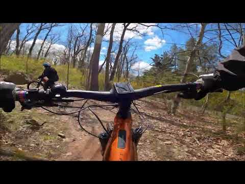 Giant Reign e+ and Trek Rail 5 fun ride on Cedar Grove NJ