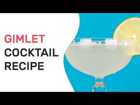 Gin Gimlet Drink Recipe