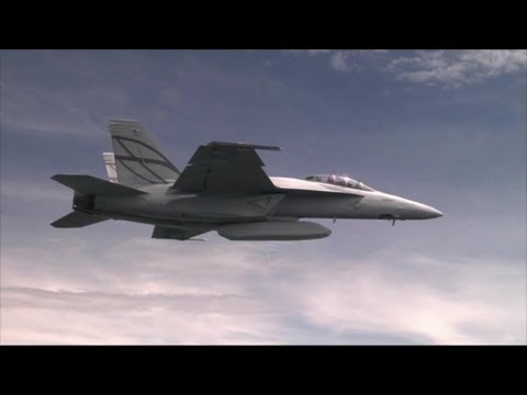 Boeing - Advanced Super Hornet Stealth Fighter Makes Its Debut Flight [720p]