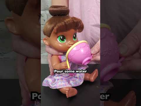 Have a Tea Party with Baby Alive! #babyalive #babyalivedoll