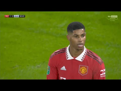 Marcus Rashford vs Burnley (21/12/22)