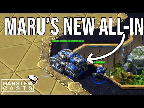 Maru Tries NEW ALL-IN versus Maxpax Korea vs The world Showmatch (StarCraft 2)
