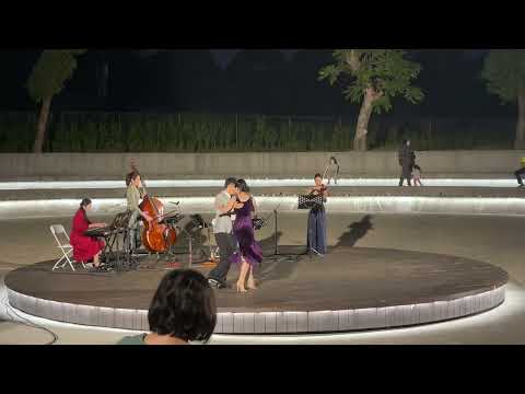 屏東縣民公園阿根廷探戈玫瑰玫瑰我愛你Argentina tango Felipe y Viviana Rose Rose I Love You @ Pingtung Min Park