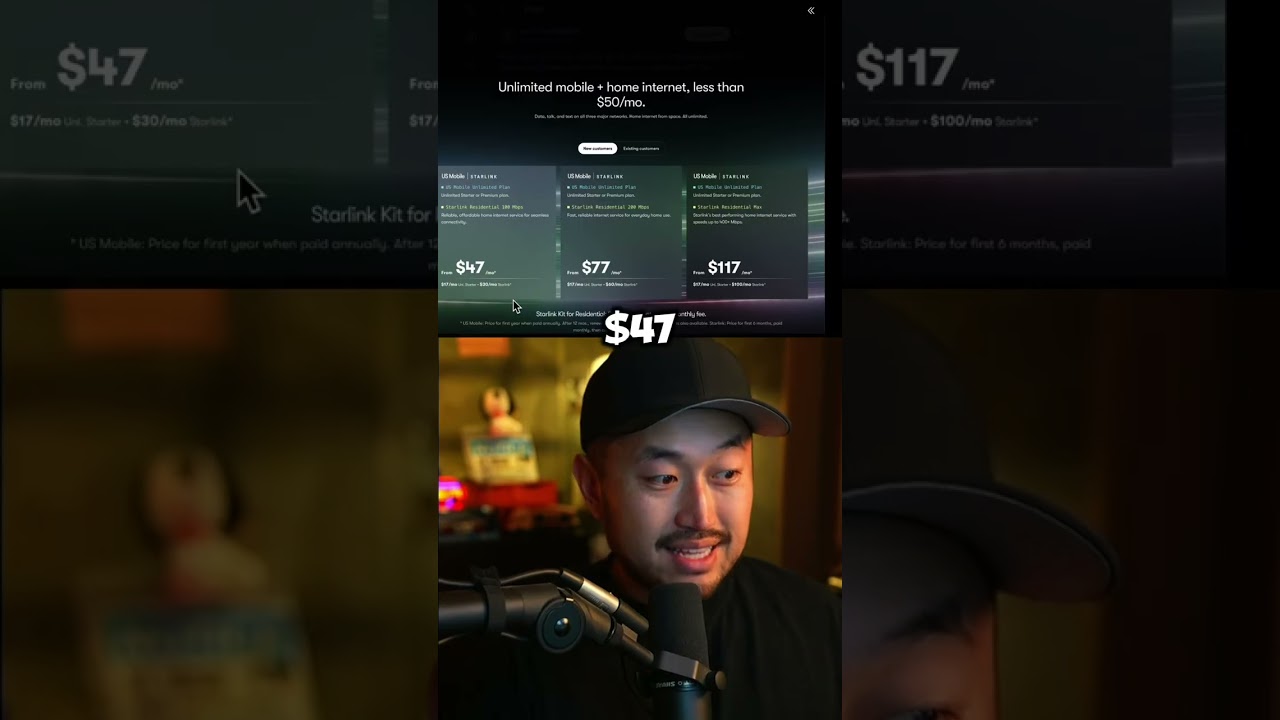 ❗️$47/mo UNLIMITED CELL + Starlink Plan ⚡️ save $2,500 📌 link in bio