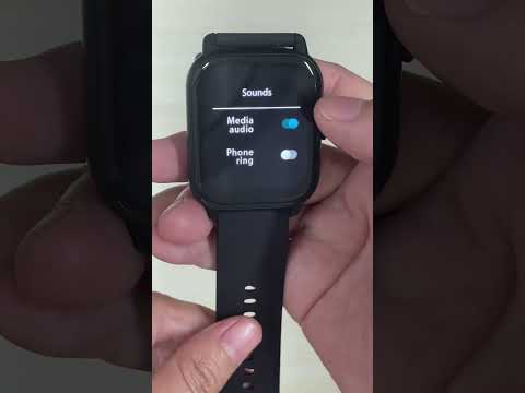 How to Turn Off the Media Audio Playing on P66D Smart Watch