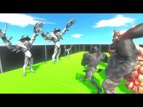 DOWN THE LADDER TO FIGHT - PRIMATES + INFERNAL METAL SCOURGE JACKSON - ARBS