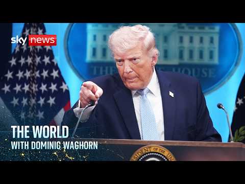 Trump's chilling new threat as Iran faces deadline countdown | The World with Dominic Waghorn