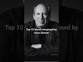 Top 10 Music composed by Hans Zimmer #hanszimmer #movie #composer - Slice of Cinema Top 10 Music composed by Hans Zimmer #hanszimmer #movie #composer