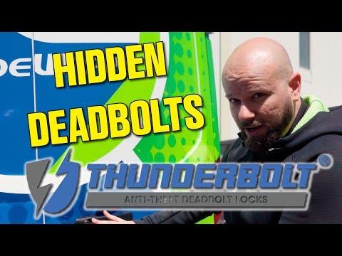 Hidden Deadbolts For Your Work Vehicles - Thunderbolt Anti-theft Deadbolt Locks - TradeWraps