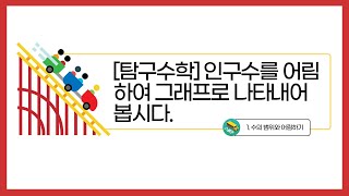 [초등수학] 5-2-1-10 [탐구수학] 인구수를 어림하여 그래프로 나타내어 봅시다