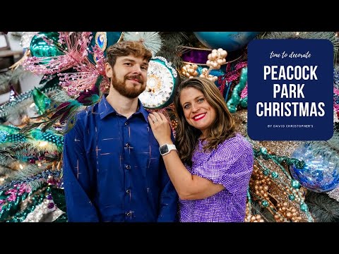 How to Decorate a Peacock Themed Christmas Tree: 2023 - YouTube