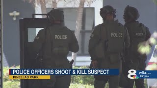 Armed suspect dead after SWAT standoff in Pinellas Park