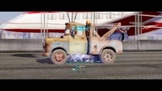 Cars 2 The Video Game (Arcade) Mater Spy Gadgets in all the attack modes on the Squad Series