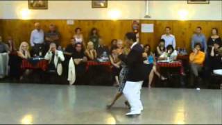 VIRGINIA GOMEZ Y CHRISTIAN MARQUEZ EN LA BALDOSA 02/04