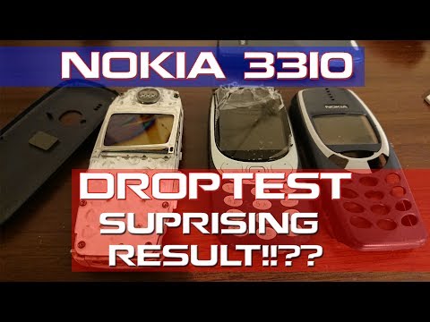 Nokia 3310 12 meter HI droptest!!!