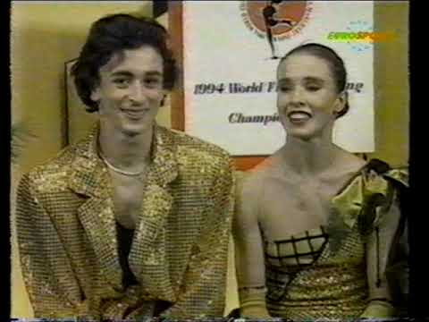 Irina Lobacheva & Ilya Averbukh RUS - 1994 World Figure Skating Championships Original Dance