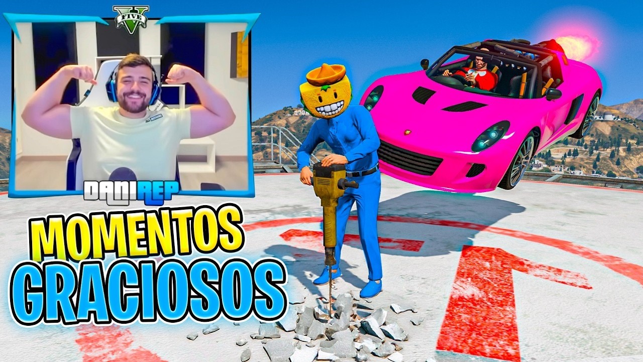 MIS MOMENTOS MAS GRACIOSOS EN GTA 5 ONLINE! ME CHOCAN!!