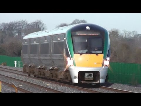 Irish Rail 22000 Class Intercity Train 22215 - Adamstown Station, Dublin