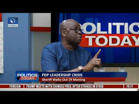 Politics Today: PDP Reconciliation Meeting Ended In A Stalemate Pt. 2