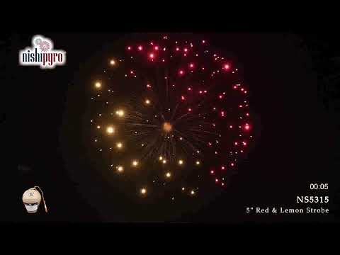 NS5315 - Red & Lemon Strobe