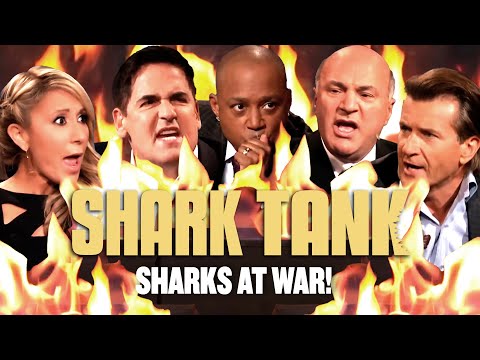 SHARKS AT WAR! The Most Explosive Fights in Shark Tank | Shark Tank US | Shark Tank Global
