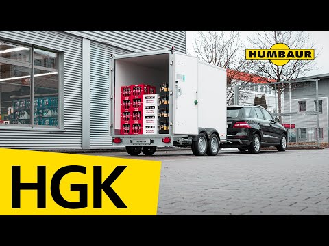 Humbaur Kühlanhänger HGK – Für die coolsten Getränke auf eurer Party