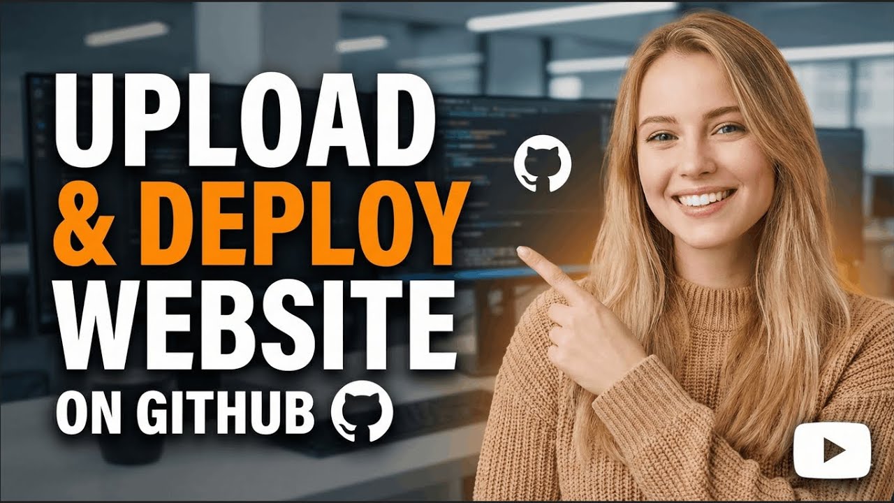 How to Upload & Deploy a Website on GitHub (Step-by-Step)Published