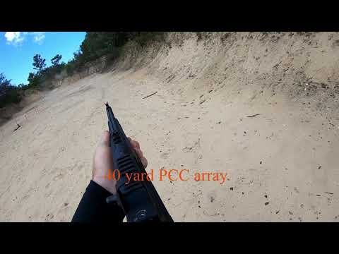 Running and gunning at the multi-gun match with the Ruger pc carbine, Vepr 12 and S&W 9mm Core