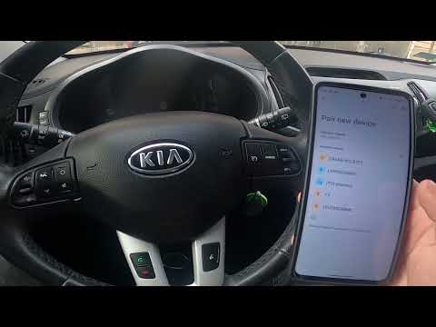 How to Pair Smartphone with System via Bluetooth in Kia Sportage III ( 2010 – 2016 )