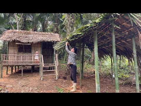 Full Video: 400 Days Adopting an Orphan Baby, Building a Bamboo House Alone High in the Mountains