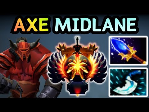 🔥 MID AXE WAS NOT SUPPOSED TO WORK… BUT IT DID | DOTA 2 🔥