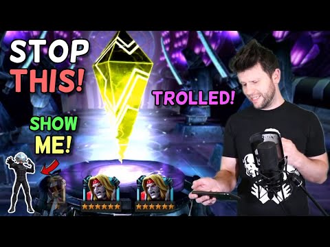 Professor X Early Access Crystals - Trolled So Bad With this! | Marvel Contest of Champions